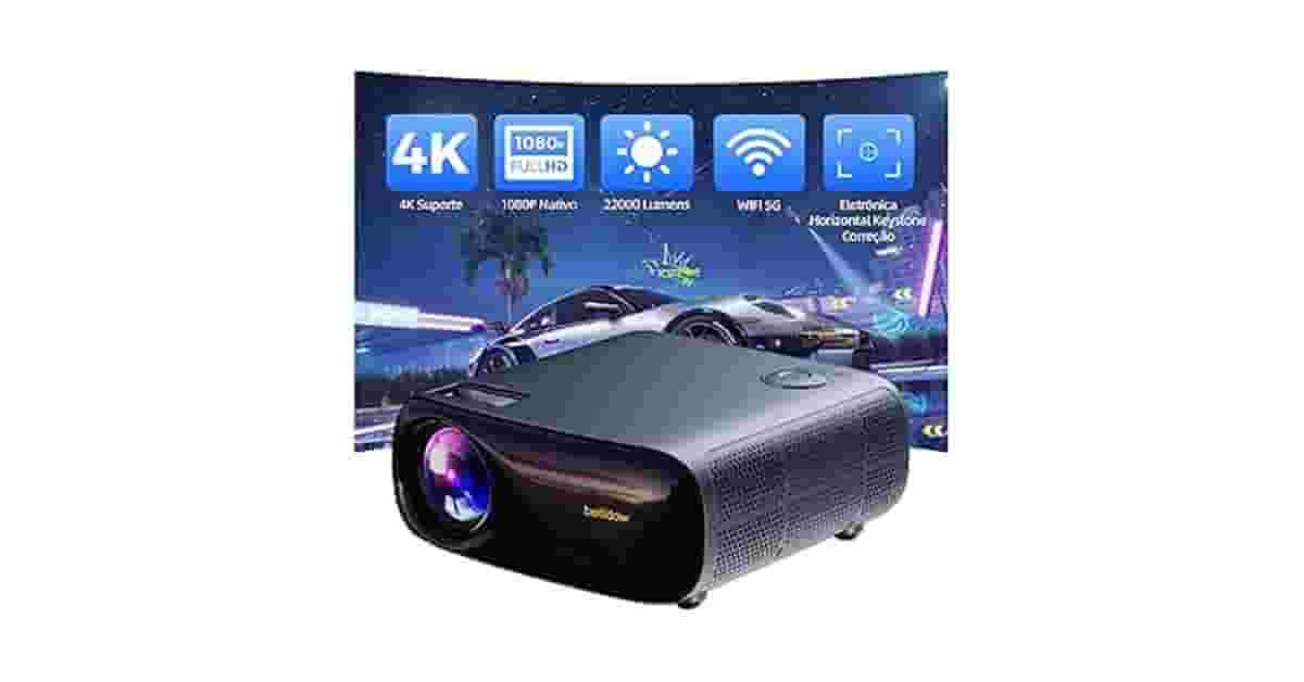 A Melhor Experiência de Cinema em Casa com Projetores 4K