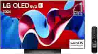 Smart TV 4K 65' LG OLED evo OLED65C4 Processador α9 Ger7 AI Painel 144Hz Intensificador de Brilho Design Ultra Slim Dolby Vision Dolby Atmos
