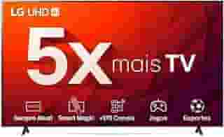 Smart TV 55' 4K LG UHD ThinQ AI 55UR8750PSA HDR Bluetooth Alexa Google Assistente Airplay2 3 HDMI