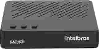 Receptor Digital Via Satélite com Gravador RDS 830 Preto Intelbras