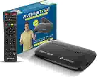 Receptor 4K Android TV com Wi-Fi Dual Band, Sintonizador Satélite DVB-S2X e Suporte a AV1 VX10+