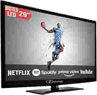 Smart TV Buster LED 29' HBTV-29D07HD com Conversor Digital Integrado 2 HDMI, 2 USB, Wi-Fi, bivolt.
