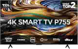 Smart TV TCL 65 Polegadas LED 4K P755 WiFi Bluetooth Google TV HDR10+ Dolby Atmos Vision 65P755