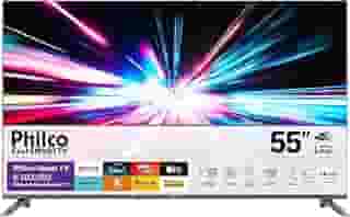 Smart TV 55' Philco 4K UHD LED Roku TV Dolby Audio P55CRA