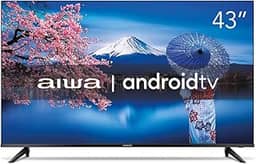 Smart TV Aiwa 43', Android, Full HD, Borda Ultrafina, HDR10, Dolby Áudio - AWS-TV-43-BL-02-A