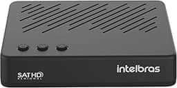 Receptor Digital Via Satélite com Gravador RDS 830 Preto Intelbras
