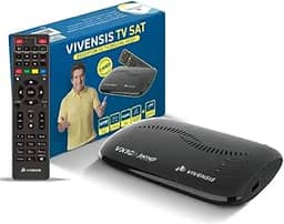 Receptor 4K Android TV com Wi-Fi Dual Band, Sintonizador Satélite DVB-S2X e Suporte a AV1 VX10+