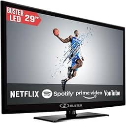 Smart TV Buster LED 29' HBTV-29D07HD com Conversor Digital Integrado 2 HDMI, 2 USB, Wi-Fi, bivolt.