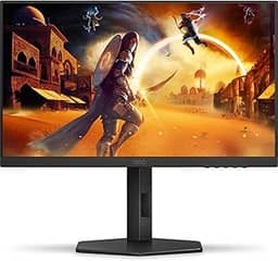 Monitor Gamer AOC 24' 180Hz 0,5ms IPS Ajuste de Altura 24G4/P
