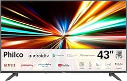 Smart TV 43' Philco Android TV Full HD Borda Infinita P43EAA